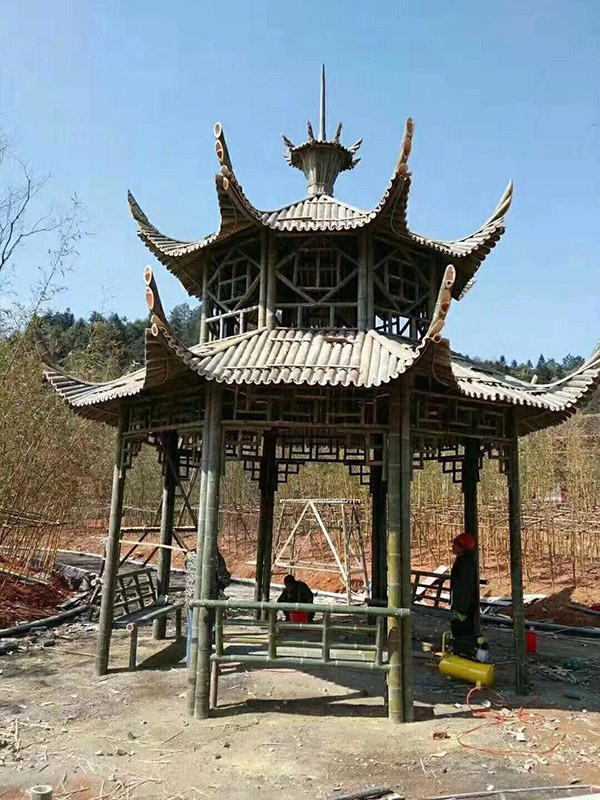 四川竹亭搭建价格