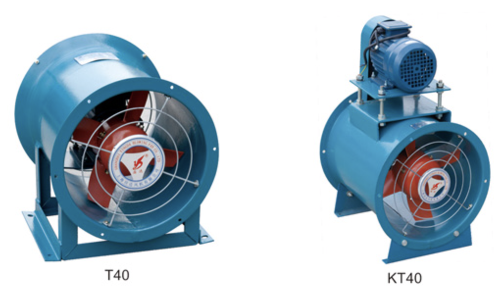 T40、KT40、FKT40 型轴流通风机